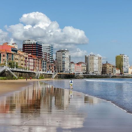 El Primero de Steven - Pegado a Playa de San Lorenzo Gijón Exterior foto